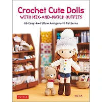 Tuttle Publishing Crochet Cute Dolls Book