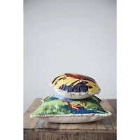 Hello Honey® Hen Print Cotton Canvas Pillow