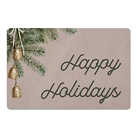 Happy Holidays 18" x 27" Floor Mat