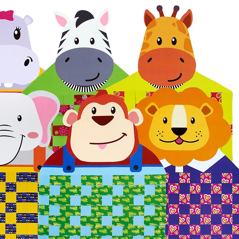 Roylco® African Animal Weaving Mats