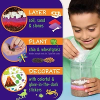 Creativity for Kids Grow N' Glow Terrarium Dinosaur Kit