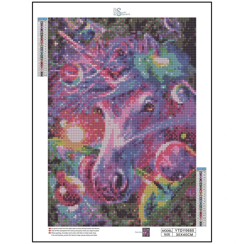 Sparkly Selections Beginner Space Unicorn Diamond Painting Kit