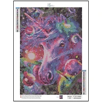 Sparkly Selections Beginner Space Unicorn Diamond Painting Kit