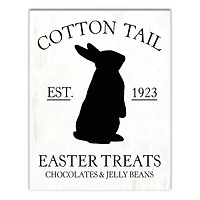 Cotton Tail Easter Treats Canvas Wall Art