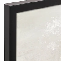 Warm Landscape 31.73" x 21.73" Black Framed Canvas