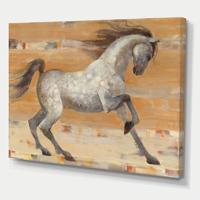 Designart - southwest Beige Horse
