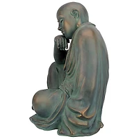 Design Toscano 22" Kaiyuan Temple Pondering Buddha Statue