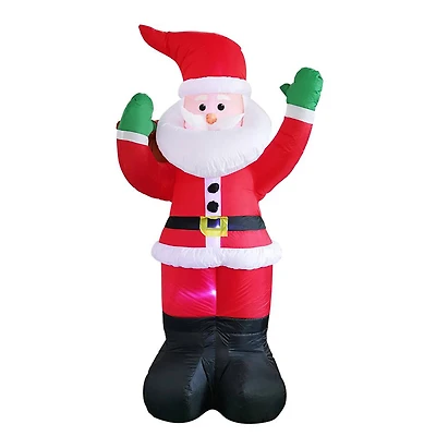 Santa's Workshop 6ft. Santa Inflatable with Blower
