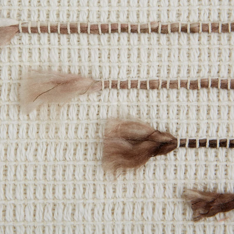 DII® Brown Diamond Cut Throw