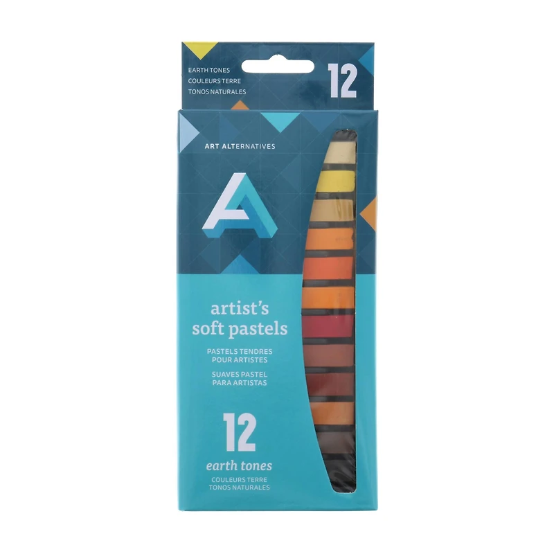 Art Alternatives Artist's Earth Tone Soft Pastel Set