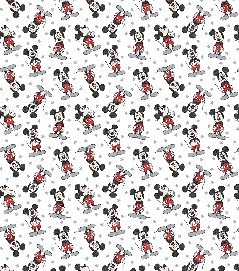Disney® Mickey Mouse Star Struck Cotton Fabric