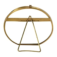 Hello Honey® Brass & Glass 5.5" x 5.5" Photo Frame