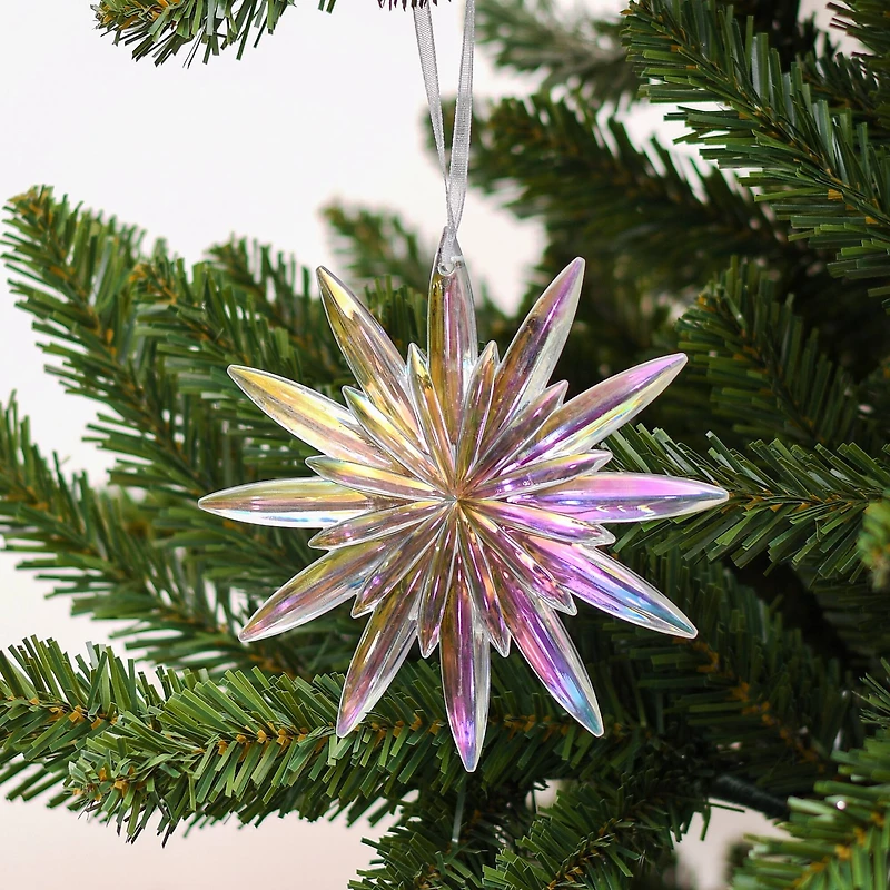 5" Iridescent Snowflake Ornament by Ashland®