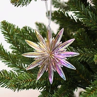 5" Iridescent Snowflake Ornament by Ashland®