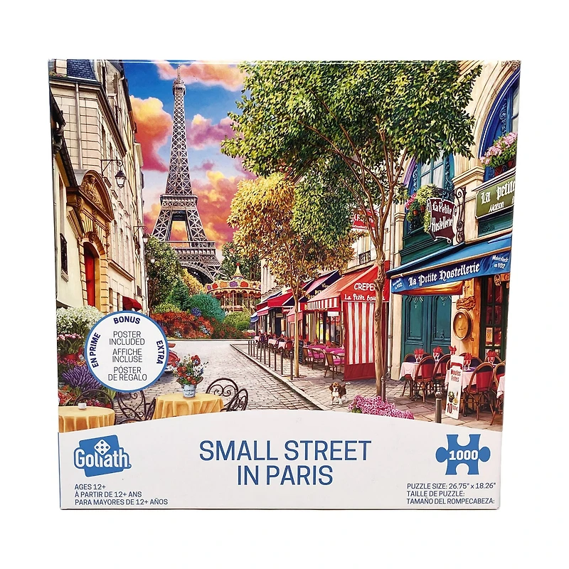 Small Street in Paris: 1000 Pcs