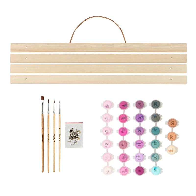 16" x 20" Pink Jungle Butterfly Paint-by-Number Kit by Artist's Loft®