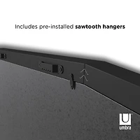 Umbra Black Medium T-Shirt Frame Display