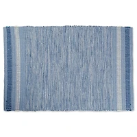 DII® Variegated Blue Recycled Yarn Rug, 2ft. x 3ft.