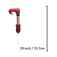 29" Red & White Elf Leg Stem by Ashland®