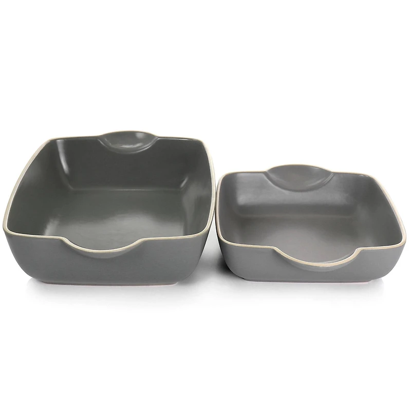 Gibson Home® Rockaway Stoneware Nesting Bakeware Set