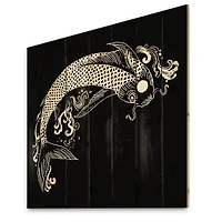 Designart - Chinoiserie Koi Fish I