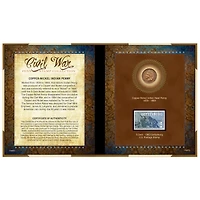 U.S. Civil War Penny & Stamp Collection