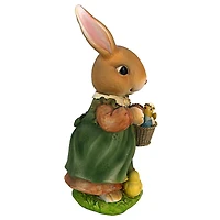 Design Toscano 12" Bunny Hop Lane Mother Rabbit Statue