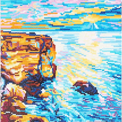Diamond Art Intermediate Seascape Kit