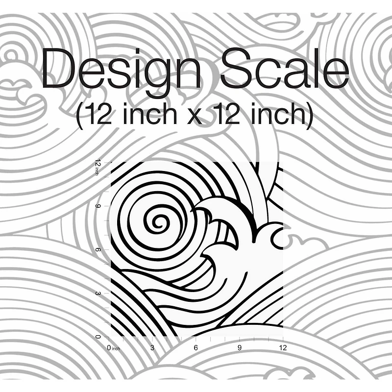 RoomMates Asian Waves Peel & Stick Wallpaper