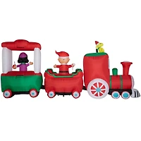 7.5ft. Airblown® Inflatable Peanuts Christmas Train