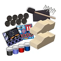 Tara Toys™ Marvel® Avengers Hot Wheels DIY Wood Car Racers