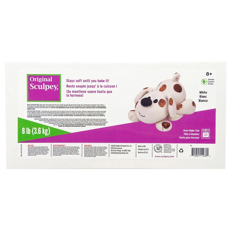 Original Sculpey® White Oven Bake Clay