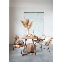 Hello Honey® 12" Glass Wine Decanter with Mango Wood Stopper