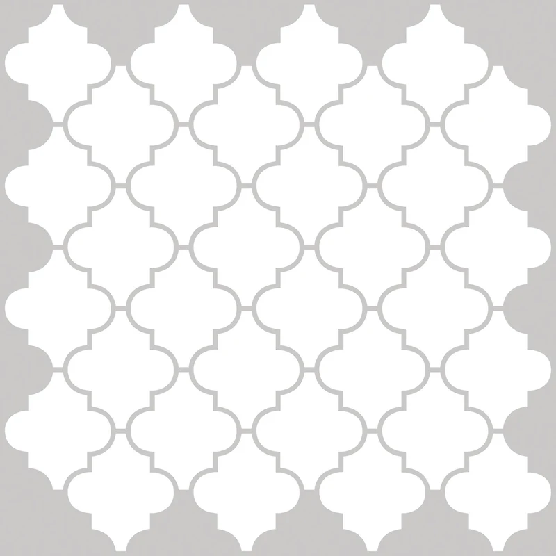 InHome Quatrefoil Peel & Stick Backsplash Tiles