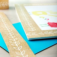 Back to Class Leaf Ribbon Bulletin Border, 18ft.