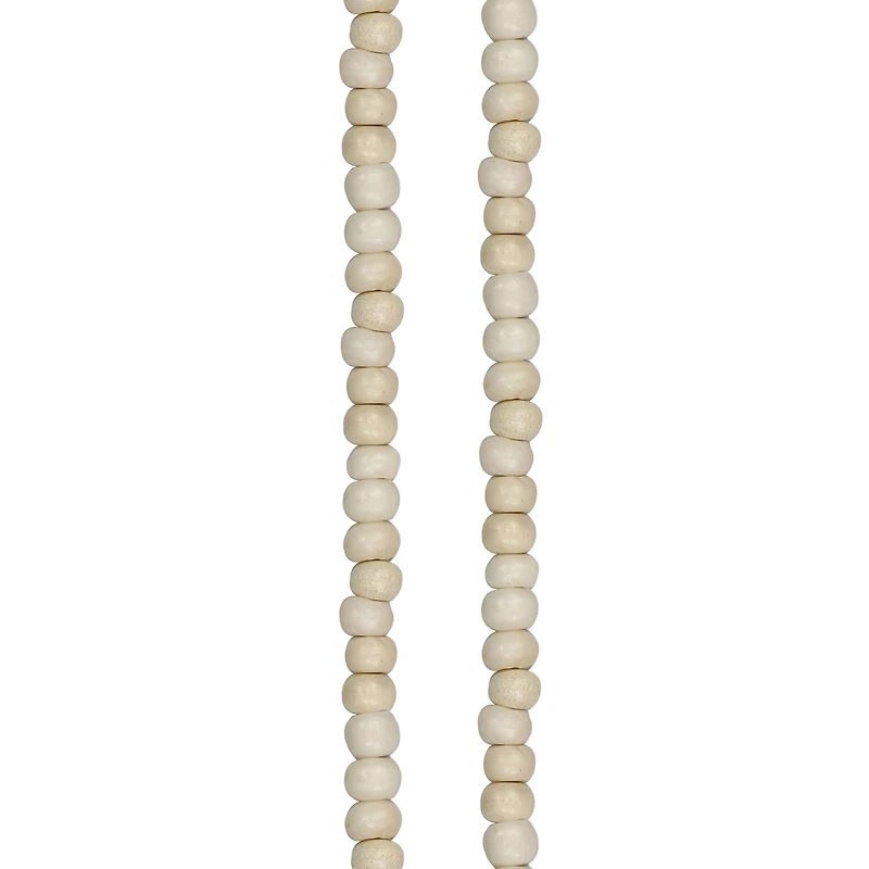 Natural White Bone Round Beads by Bead Landing®