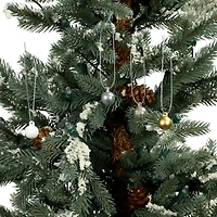 Mini 15mm White, Silver & Gold Ball Ornaments, 16ct. by Ashland®