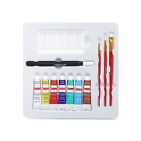 11" x 11" Gingerbread House Canvas Painting Kit by Artist's Loft™