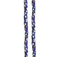 Blue Millefiori Tube Beads by Bead Landing®