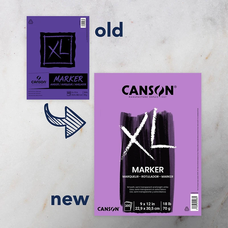 Canson® XL® Marker Pad, 9'' x 12''
