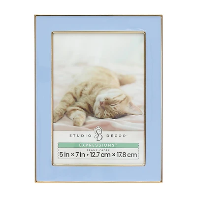 Expressions™ 5" x 7" Gold Trim Tabletop Frame by Studio Décor