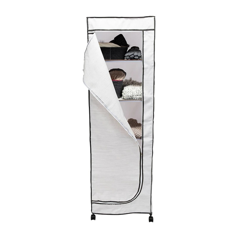 Organize It All Deluxe 5 Shelf Portable Wardrobe