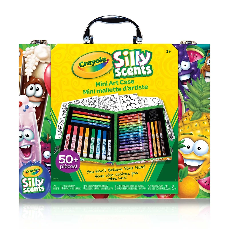 Crayola® Silly Scents™ 52 Piece Mini Art Kit