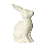 Simple Designs Porcelain Bunny Rabbit Shaped Animal Light Table Lamp