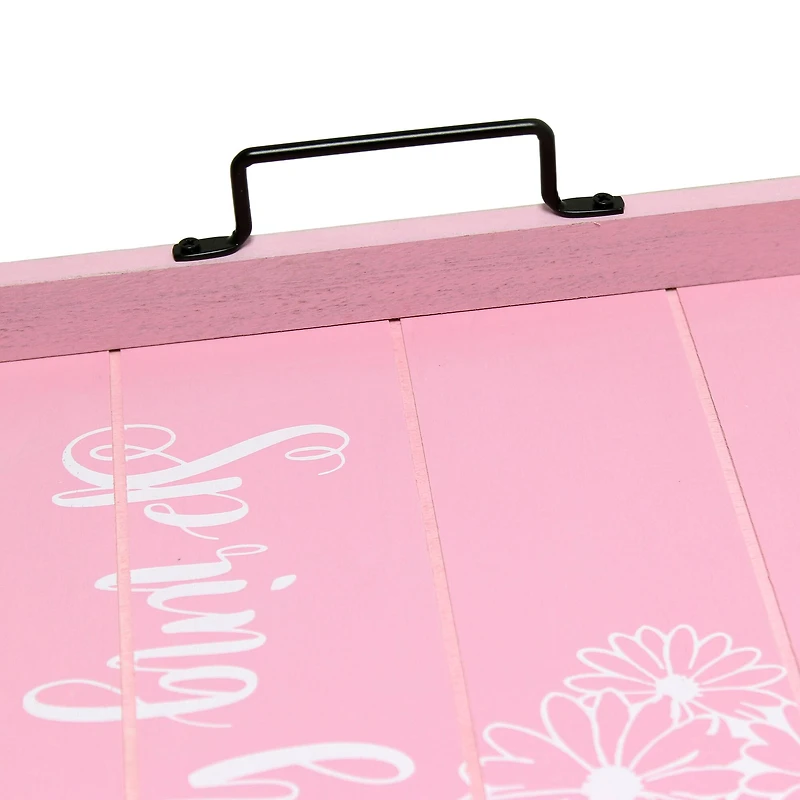 Elegant Designs™ 15.5" Spring has Sprung Serving Tray with Handles