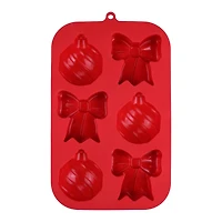 Bows & Ornaments Silicone Treat Mold by Makery™