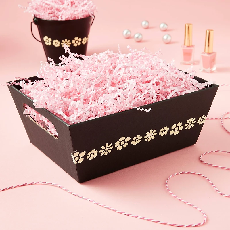 12 Pack: Black Gift Basket with Handles by Celebrate It™