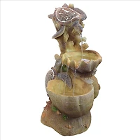 Design Toscano Turtle Cove Cascading Sculptural Fountain