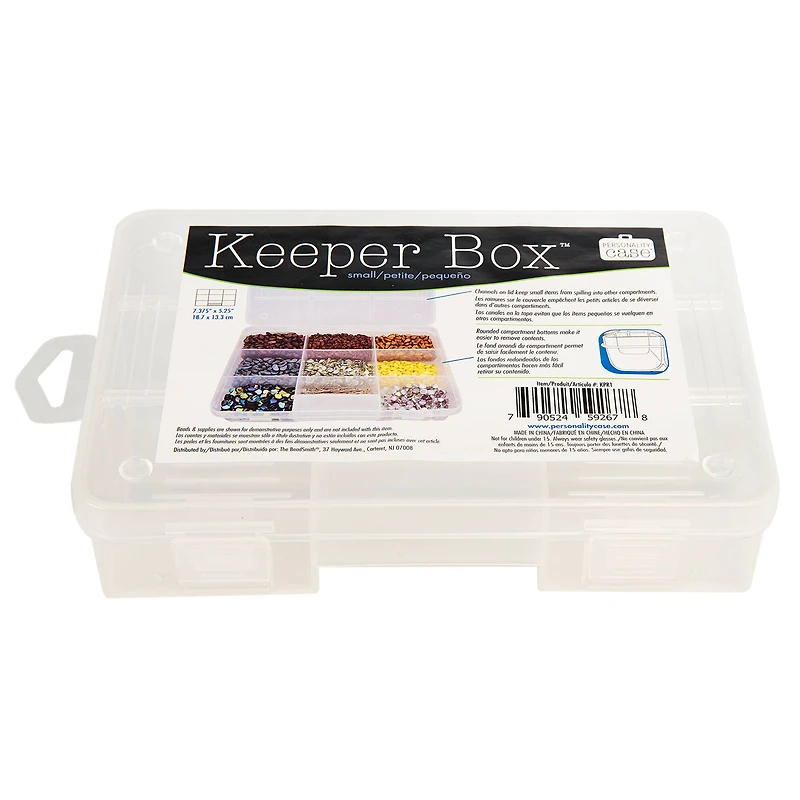 The Beadsmith® 7.5'' x 5.25'' Keeper Box™