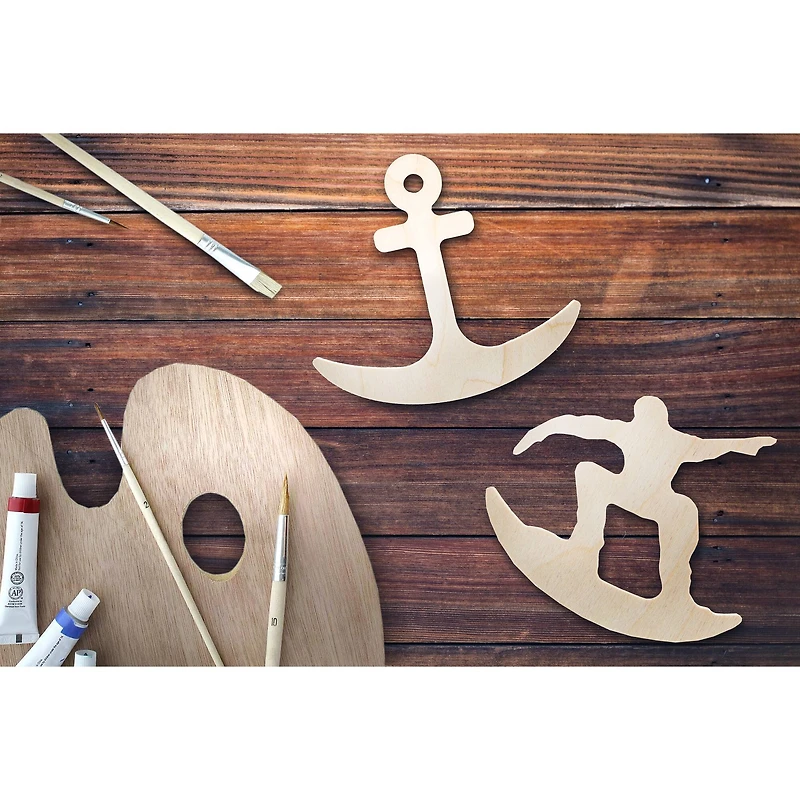 Leisure Arts® 6" Rocking Anchor Wood Shape